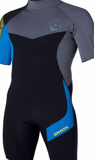 Mystic Mens Mystic Crossfire 3/2mm Back Zip Shorty