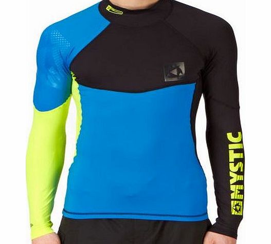 Mystic Mens Mystic Crossfire Long Sleeve Rash Vest -