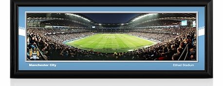 Manchester City 30 Empty Night Stadium Panoramic