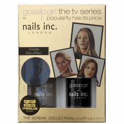Nails Inc . GOSSIP GIRL OVERGLAZE DUO - SERENA (2