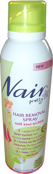 Pretty Hair Removal Spray Soft kiwi-lychee