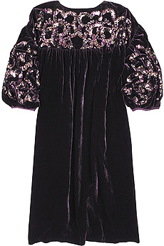 Virtuoso velvet dress