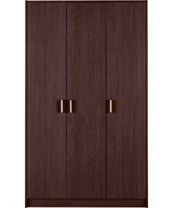 Napoli 3 Door Wardrobe - Wenge