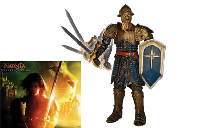 narnia Prince Caspian 10cm figure King Miraz