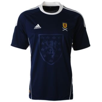 Adidas 2010-11 Scotland Adidas Home Football Shirt (Kids)