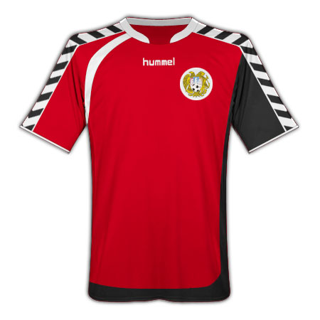 Hummel 2010-11 Armenia Home Hummel Football Shirt