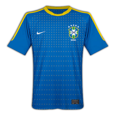 National teams Nike 2010-11 Brazil Nike World Cup Away Shirt (Kids)