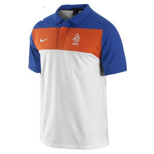 National teams Nike 2010-11 Holland Nike Travel Polo Shirt (White)