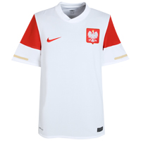 Nike 2010-11 Poland Nike Home Shirt