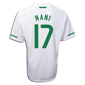 Nike 2010-11 Portugal World Cup Away (Nani 17)