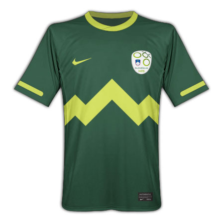 National teams Nike 2010-11 Slovenia Nike World Cup Away Shirt