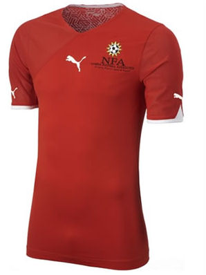 National teams Puma 10-11 Namibia home shirt