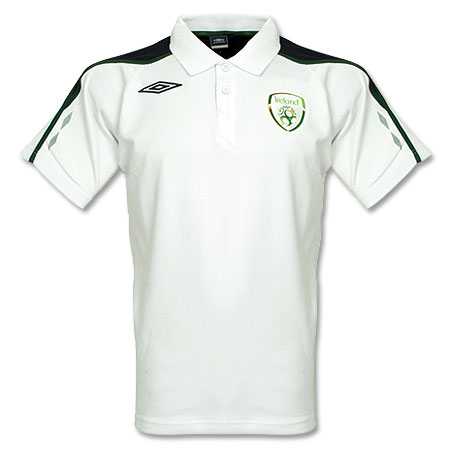 Umbro 08-09 Ireland Poly Tee (white)
