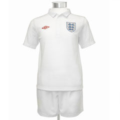 Umbro 09-10 England World Cup Little Boys home