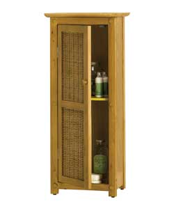 Natural Rattan Shaker Cabinet