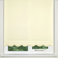 Scalloped 150cm Roller Blind