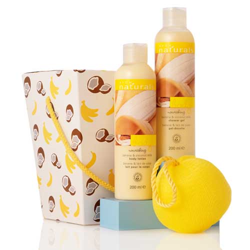 Banana and Coconut Milk Gift Set