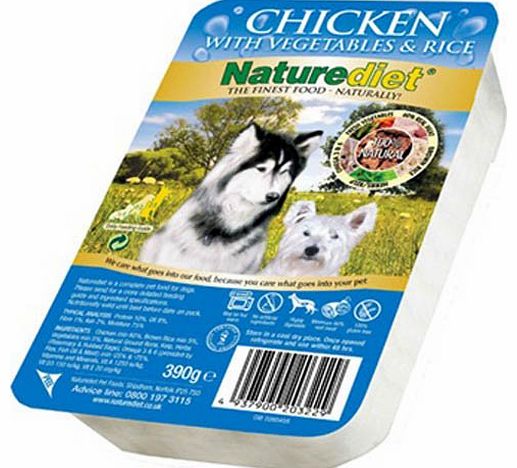 Naturediet Chicken 390 g (Pack of 18)