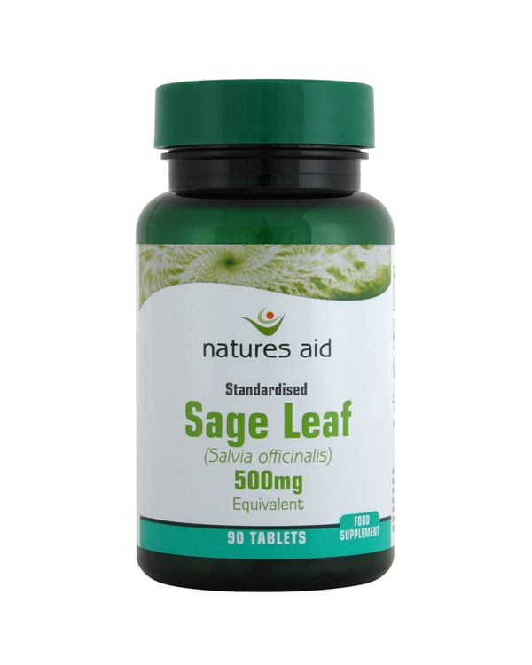 Sage Leaf 50mg (500mg equiv) 90 Tablets.