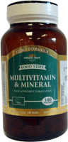 Multivitamin and Mineral Tablets