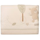 Natures Purest Hug Me Bear Cot Quilt 100 x 120 cm