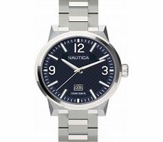 Nautica Mens NCT Blue Steel Watch