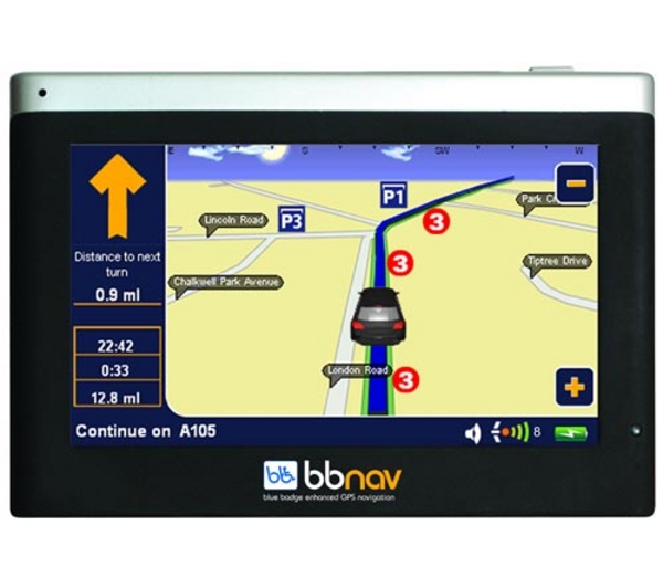 NAVEVO bbnav GPS Sat Nav System