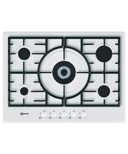 Neff T25S56W0 White Gas Hob