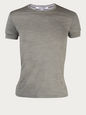 NEIL BARRETT TOPS LIGHT GREY L NEI-T-VJE21