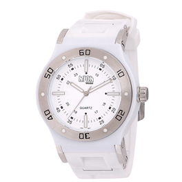 Neon Dilligaf White/ White Round Face Boyfriend