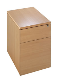 Primary Storage Mobile Two Drawer Pedestal