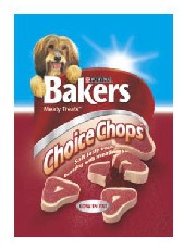 Bakers Choice Chops 125g