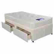 Multiquilt Single 2 Drawer Divan Set