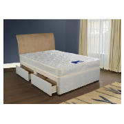 Multiquilt Single Divan 2 Drawer Dian