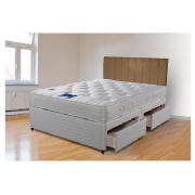 Triple Zoned Double Divan 4 Drawer