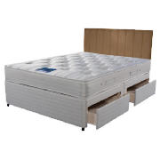 Triple Zoned King 4 Drawer Divan