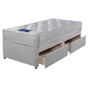 Triple Zoned Single Divan 2 Drawer Dian