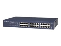 NETGEAR JGS524 Gigabit Switch - switch - 24 ports