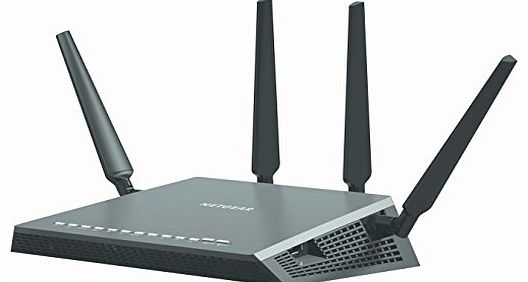 NetGear  R7500 Nighthawk X4 AC2350 Wireless Quad Stream Gigabit Cable Router, 1.4 GHz Dual Core, Dynamic QoS, Twin USB 3.0 and eSATA Ports, Beamforming , IPv6 Support