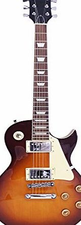 Tobacco Sunburst Nevada LP Style Electric Guitar - includes FREE tutorial DVD!