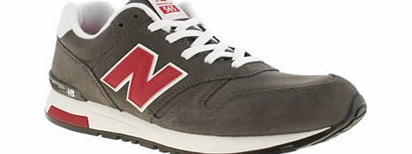 New Balance Dark Grey 565 Trainers