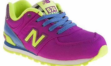 kids new balance pink 574 girls toddler