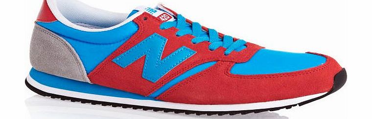 New Balance Mens New Balance U420 Shoes - Red/blue