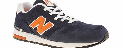 New Balance Navy 565 Trainers