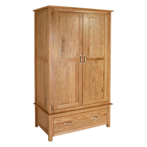 New Devon Oak Gents Wardrobe