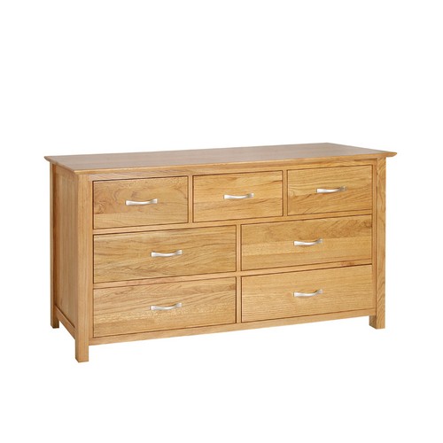 Oak 3+4 Chest of Drawers 912.017N