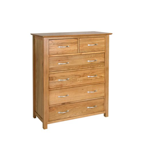 New Dorset Oak 2+4 Chest of Drawers