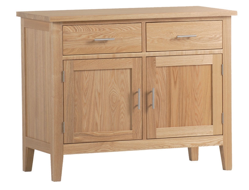 - Ash 2 Door 2 Drawer Sideboard