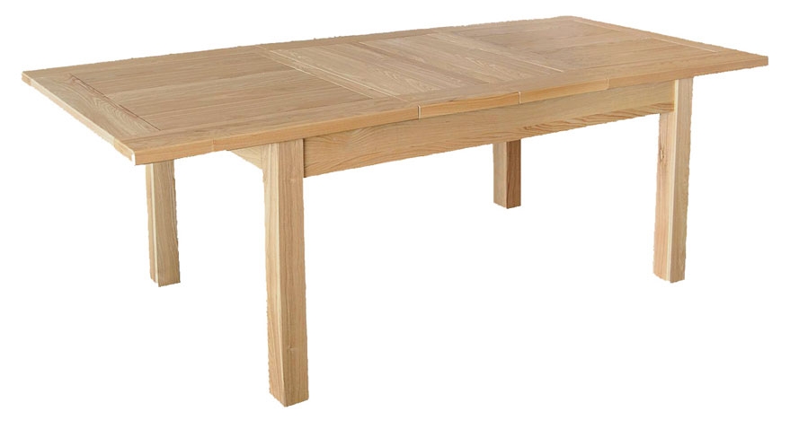 Ash Veneer Extending Dining Table -