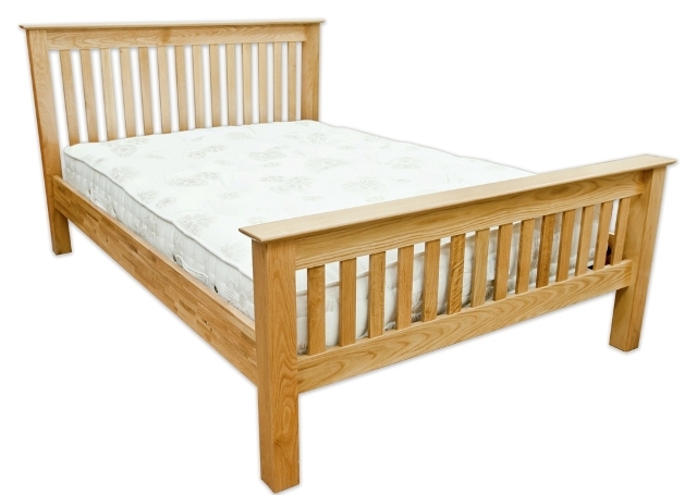 New Forest Solid Oak King Size Bedstead